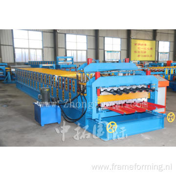 Double-Layer Tile Roll Forming Machine